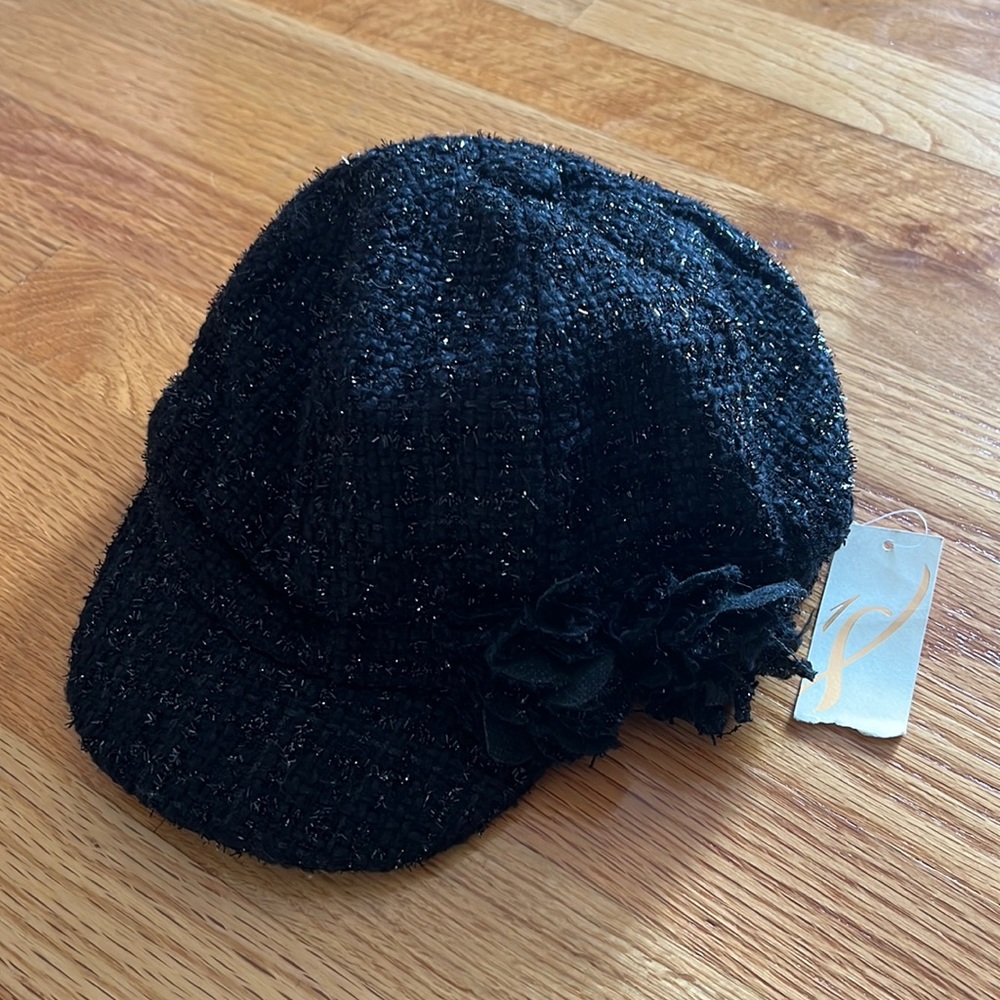 Tweed Newsboy Hat